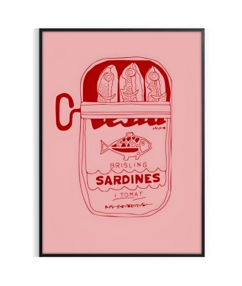 Affiche Cuisine Sardines acheter en ligne