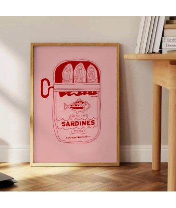 Affiche Cuisine Sardines acheter en ligne