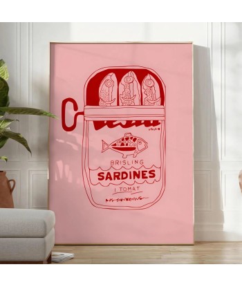 Affiche Cuisine Sardines acheter en ligne