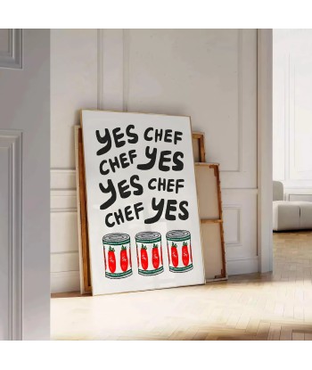 Affiche Cuisine Yes Chef Comparez plus de prix