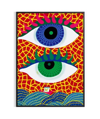 Les Yeux Yayoi Kusama est présent 