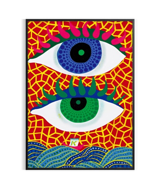 Les Yeux Yayoi Kusama est présent 