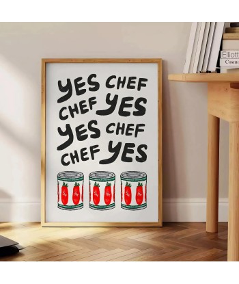 Affiche Cuisine Yes Chef Comparez plus de prix