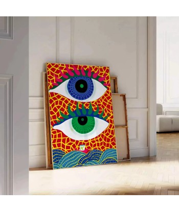 Les Yeux Yayoi Kusama est présent 