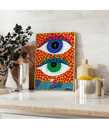 Les Yeux Yayoi Kusama est présent 