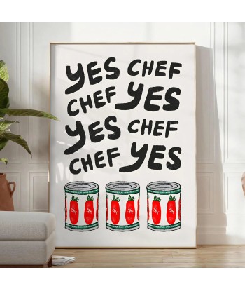 Affiche Cuisine Yes Chef Comparez plus de prix