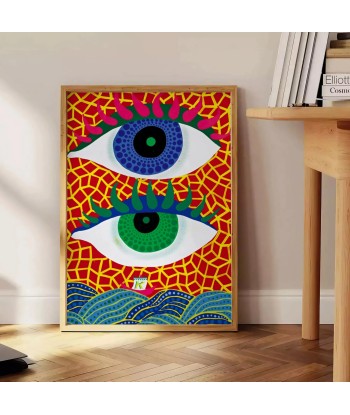 Les Yeux Yayoi Kusama est présent 