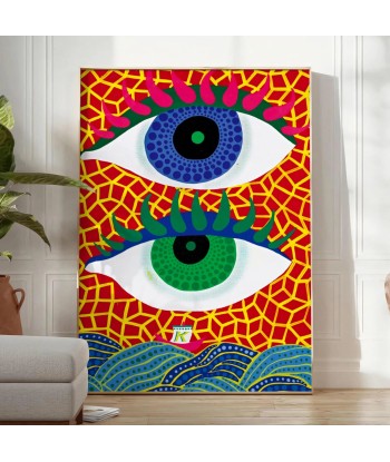 Les Yeux Yayoi Kusama est présent 