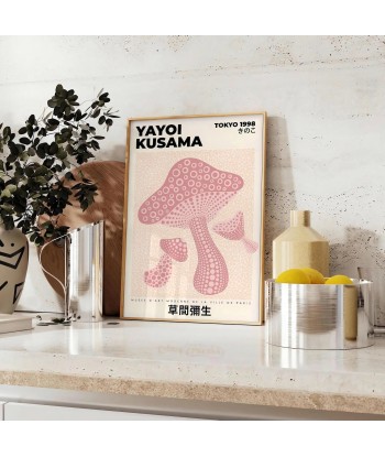 Champignons Yayoi Kusama Affiche Découvrez la collection