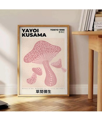 Champignons Yayoi Kusama Affiche Découvrez la collection