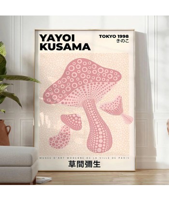 Champignons Yayoi Kusama Affiche Découvrez la collection