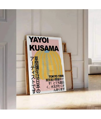 Affiche Yayoi Kusama, Citrouille pas cher