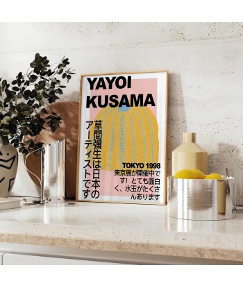 Affiche Yayoi Kusama, Citrouille pas cher