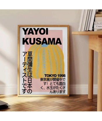 Affiche Yayoi Kusama, Citrouille pas cher