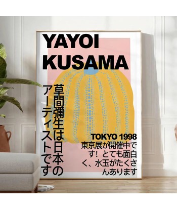 Affiche Yayoi Kusama, Citrouille pas cher