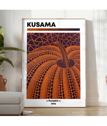 Affiche 2 Série Pumpkin Yayoi Kusama pas cher