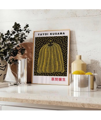 Citrouille Yayoi Kusama Affiche 3 de France