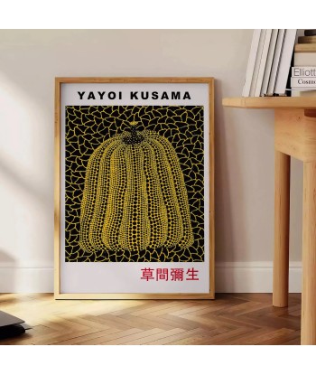 Citrouille Yayoi Kusama Affiche 3 de France