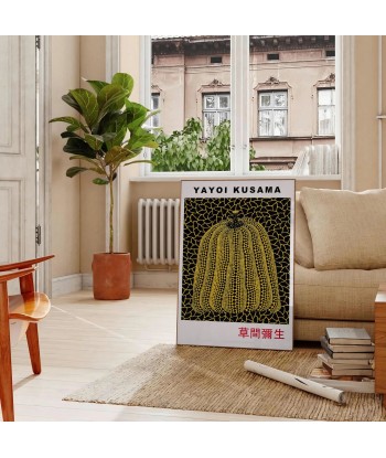 Citrouille Yayoi Kusama Affiche 3 de France