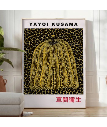 Citrouille Yayoi Kusama Affiche 3 de France