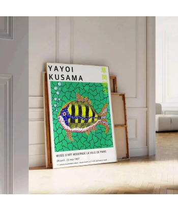 Affiche Yayoi Kusama la colonne vertébrale