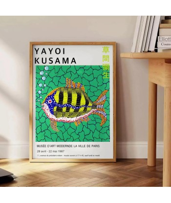 Affiche Yayoi Kusama la colonne vertébrale