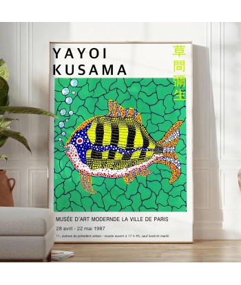 Affiche Yayoi Kusama la colonne vertébrale