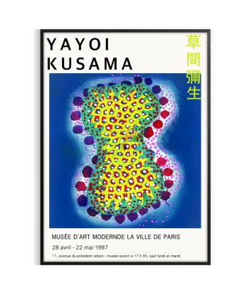 Affiche Yayoi Kusama store