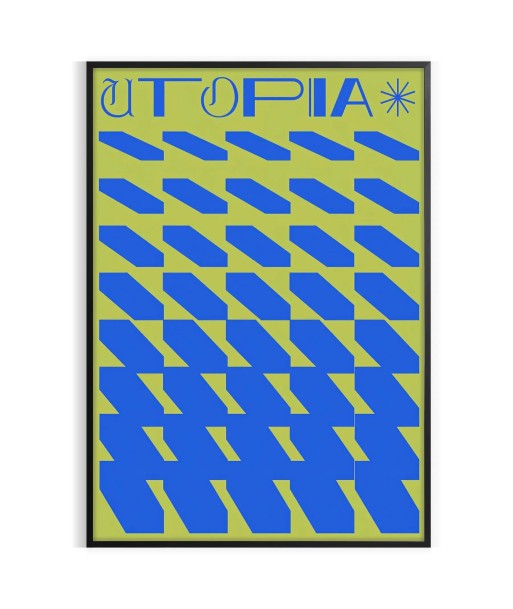 Utopie Affiche Moderne est présent 