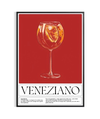 Veneziano Cocktail Wall Art En savoir plus