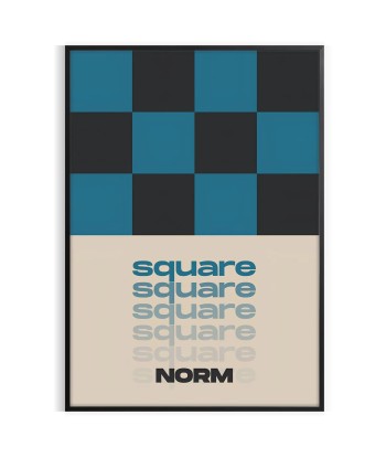 Square Modern Art Poster JUSQU'A -70%! 