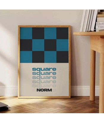 Square Modern Art Poster JUSQU'A -70%! 