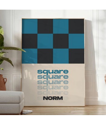 Square Modern Art Poster JUSQU'A -70%! 