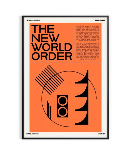 The New World Order Modern Art le des métaux précieux