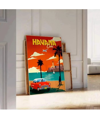 Havana Cuba Vintage Travel Poster Wall Art france