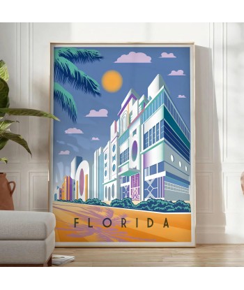 Florida Vintage Travel Poster Jusqu'à 80% De Réduction