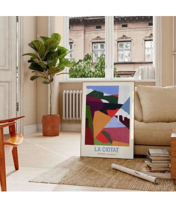 La Ciota Vintage Travel Poster Art Print destockage