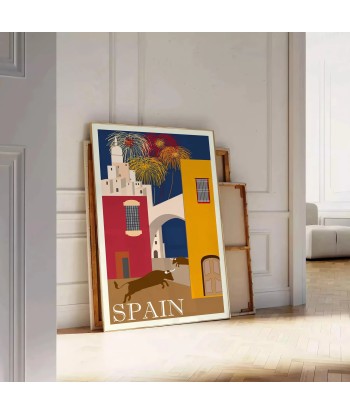 Spain Vintage Travel Poster acheter