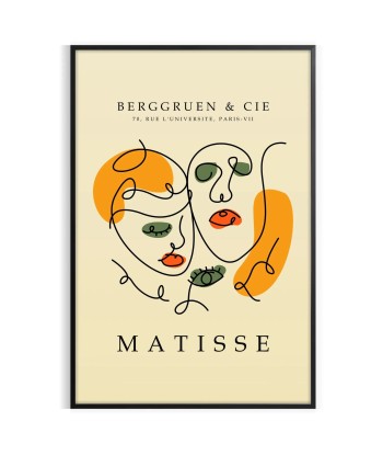 Matisse Papier Découpés Art Print 4 Véritable concentré