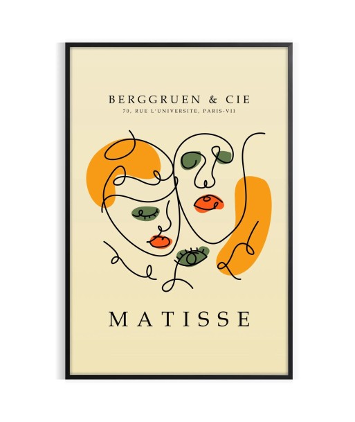 Matisse Papier Découpés Art Print 4 Véritable concentré