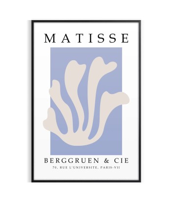 Matisse Papier Découpés Poster 7 l'évolution des habitudes 