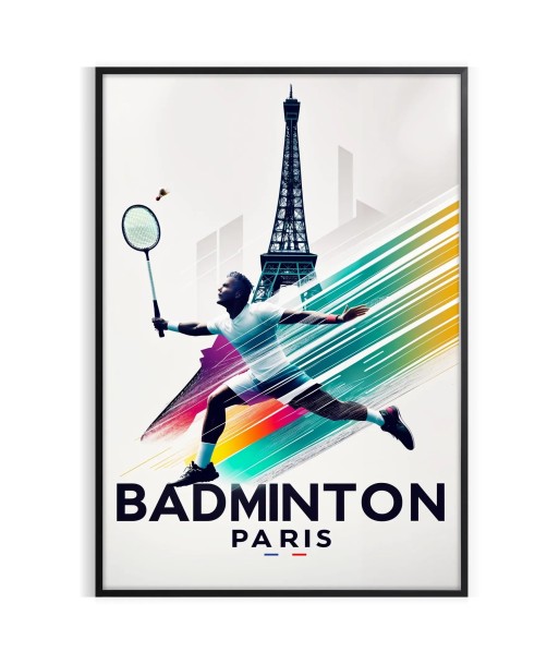 Badminton Paris Poster à prix réduit toute l'année