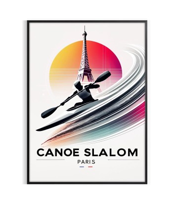 Canoe Slalom Paris Poster est présent 