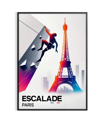 Escalade Paris Poster de pas cher