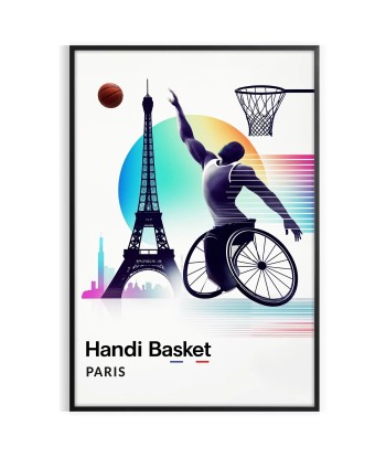 Handi Basket Paris Poster Livraison rapide