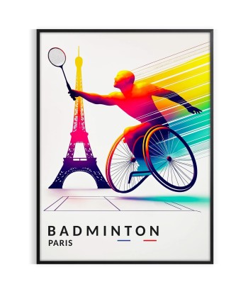 Para Badminton Paris Poster online