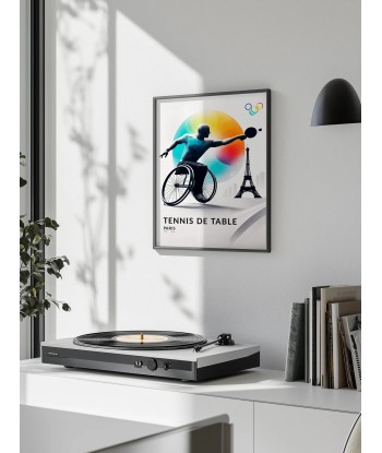 Para Tennis De Table Paris Poster prix pour 