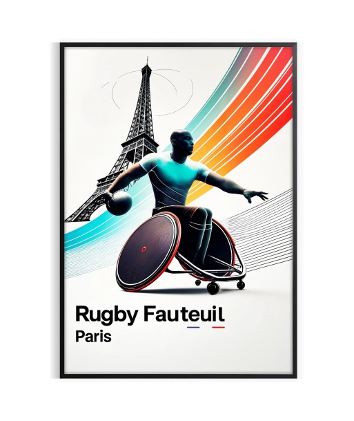 Rugby Fauteuil Paris Poster est présent 