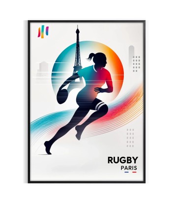 Rugby Paris Poster Paris Déstockage Promo