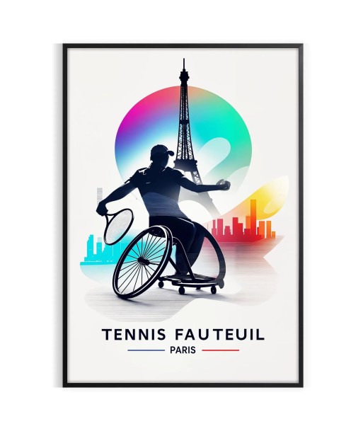 Tennis Fauteuil Paris Poster 50-70% off 